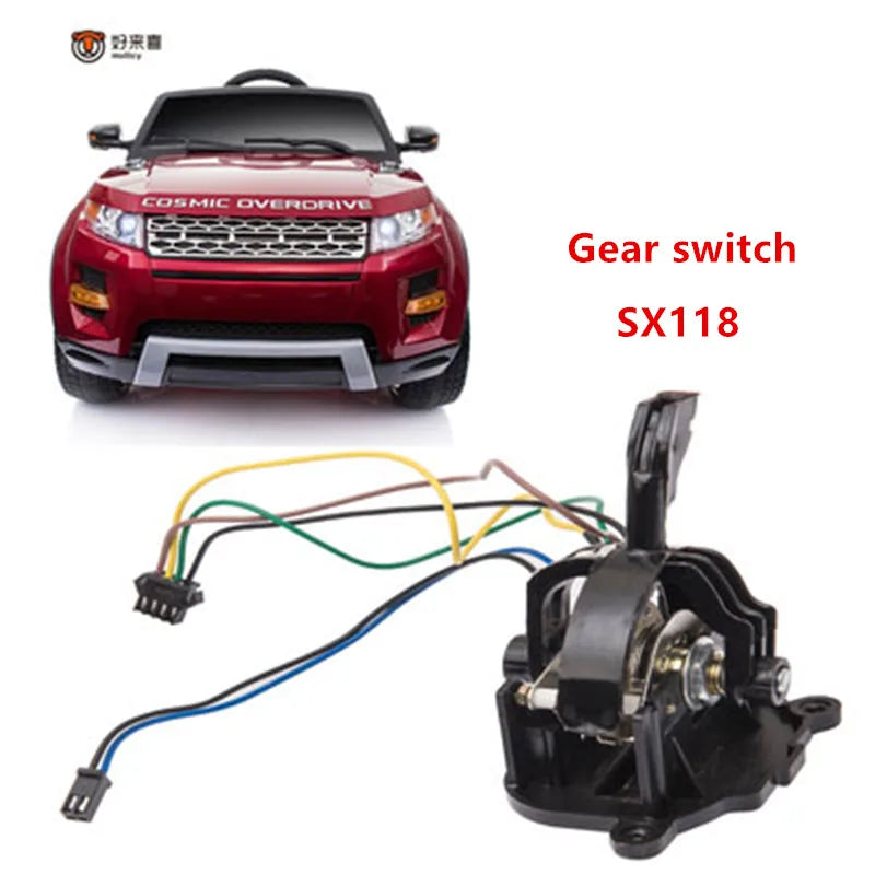 SX118 SX128 SX1888 children's electric car-accessories-remote control gear switch-steering wheel motherboard