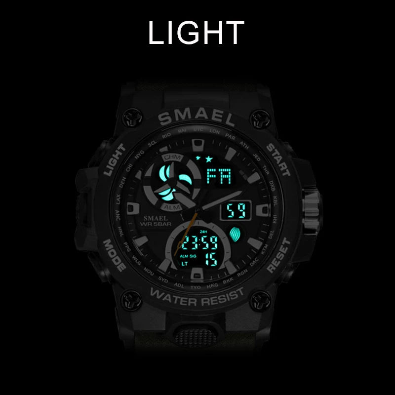 Sport Watch Men SMAEL Brand Mens - My Store