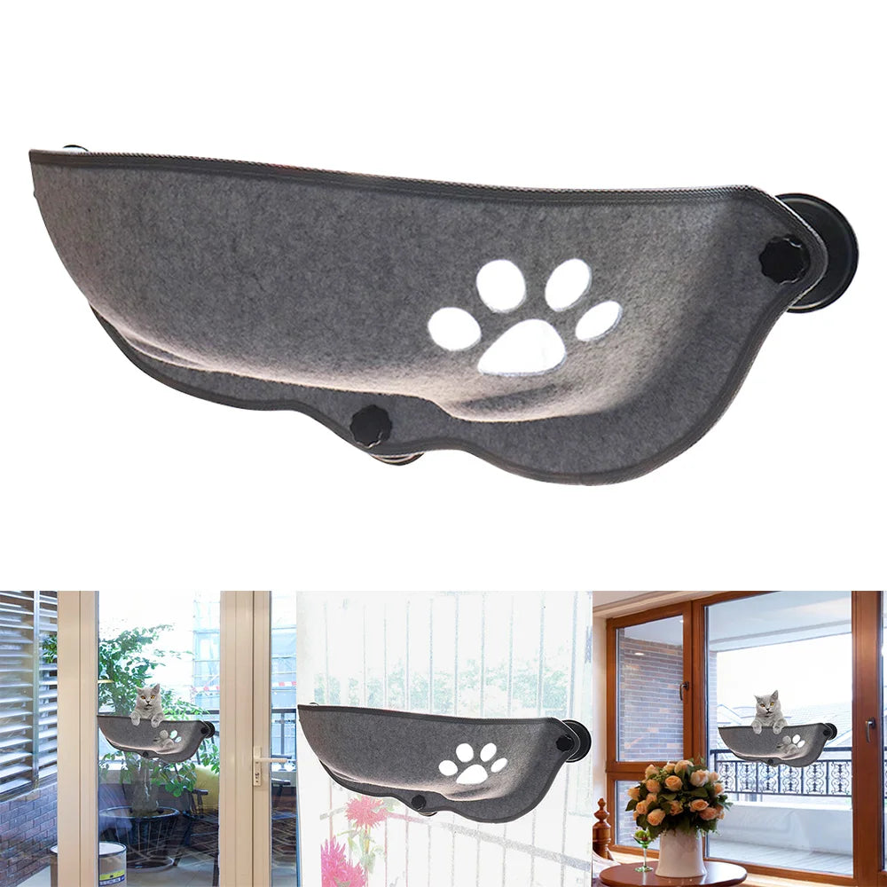 Cat Window Hammock With Strong Suction Cups Pet Kitty Hanging Sleeping Bed - My Store