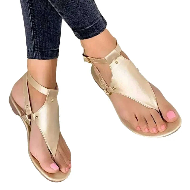 Hot Sale Women Basic Sandals Summer Beach Flip-flop Sandals - My Store