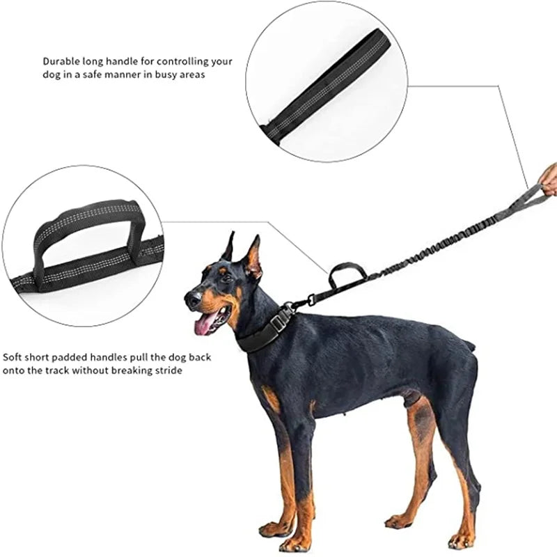 Dog Collar-Durable Tactical Leash Set-Adjustable Military Pet Collar Leash - My Store