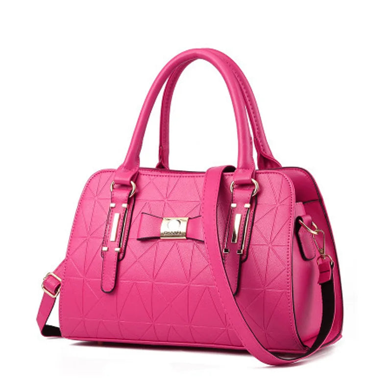 Fashion Handbag  New Women Leather Bag Large Capacity Shoulder Bags  Top-handle Hand Bags