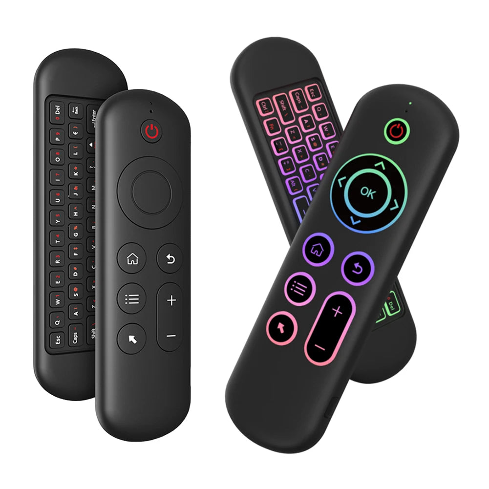 M5 Fly Air Mouse Remote Control Rechargeble 2.4G+BT5.2 Air Mouse Keyboard Remote Motion Sensing for Android TV Box/PC/Smart TV - My Store