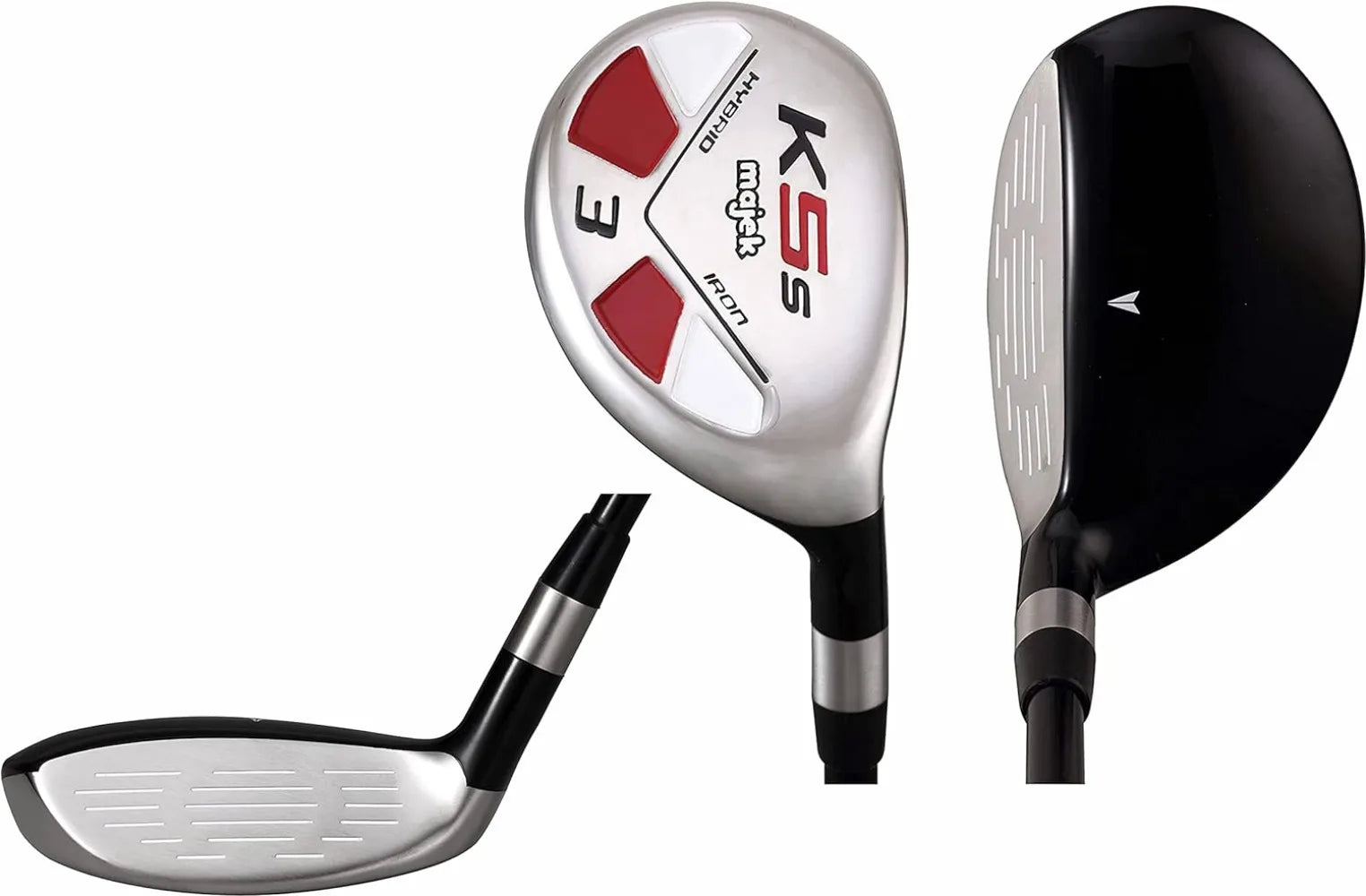 Senior Mens Golf All Hybrid Complete Full Set which Includes #3 4 5 6 7 8 9 PW Senior Flex - My Store