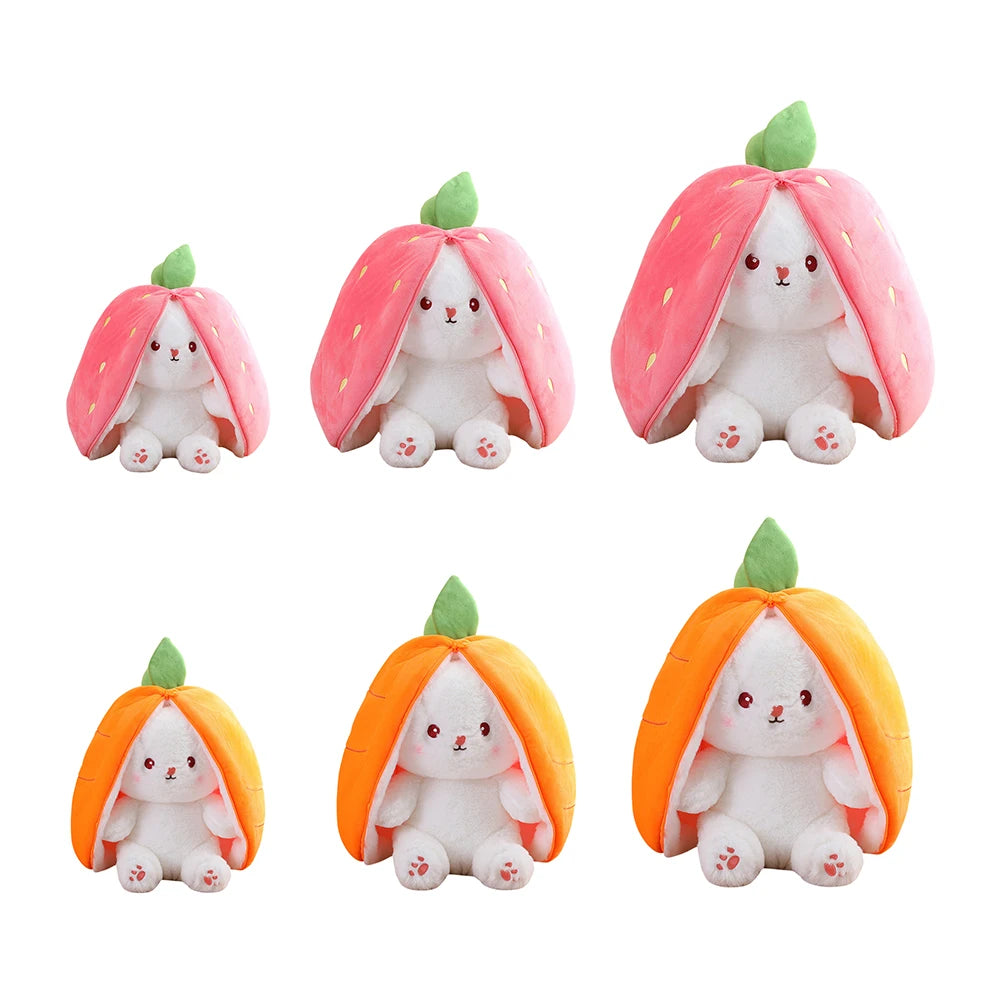 Bunny Plush Toys Cute Strawberry Of Rabbits Stuffed Animal - My Store