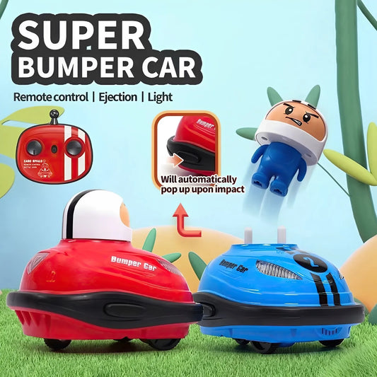 Remote Controlled Bumper Cars Impact-resistant Fun Vehicle Toy For Home