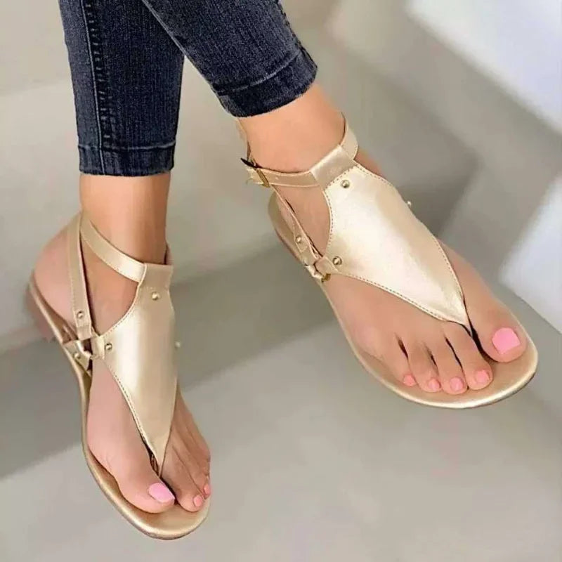 Hot Sale Women Basic Sandals Summer Beach Flip-flop Sandals - My Store