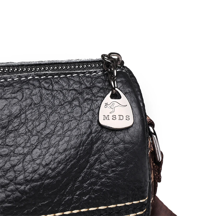 Genuine Leather Crossbody Bag For Women Luxury Handbag-High Quality Shoulder bags-Ladies Messenger Bag