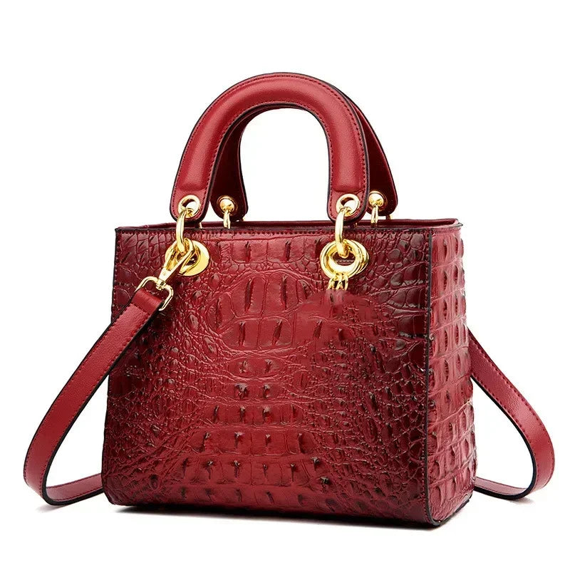 2024 High Quality Luxury Brand Designer PU Leather Shoulder Bag