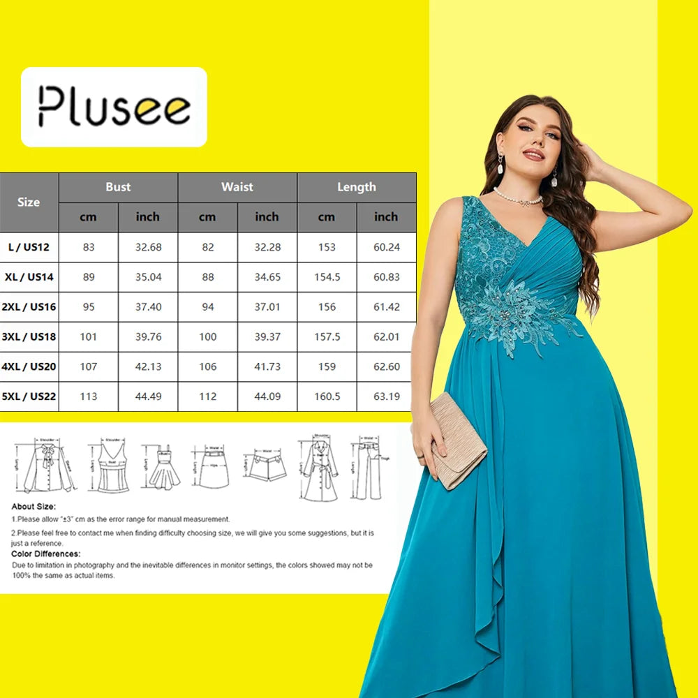 Plus Size Party Dresses-Fashion Women Wedding Elegant Lace-Rhinestones Applique-Bridesmaid Dresses Large Female Evening Dress